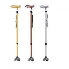 手杖 -带灯铝合金（黄 / 棕 /银）